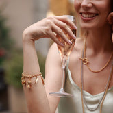 Espresso Cup Charm in Gold